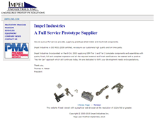 Tablet Screenshot of impelind.com